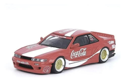 Nissan Silvia S13 Coca Cola Inno64 Auto Escala 1:64 