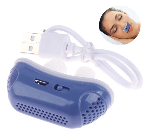 Dispositivo Eléctrico Para Apnea Sleep Blue Sleepblue, Antir