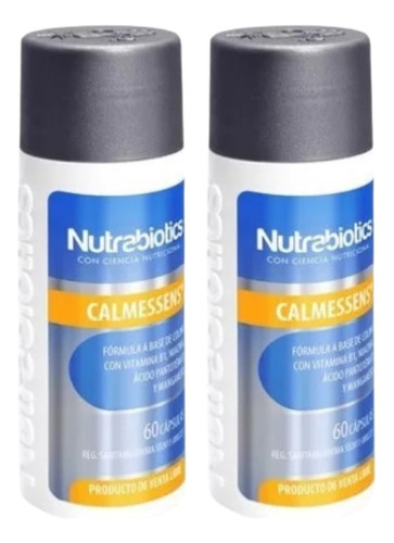 X2 Calmessens X 60 Capsulas Nutrab - Unidad a $1536