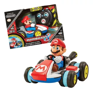 Super Mario Veiculo Controle Remoto Rc Racer Candide