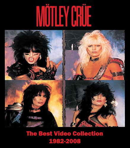 Motley Crue The Best Video Collection (bluray)