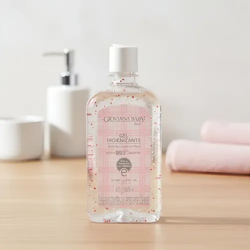 ÁLcool Gel 70º Classic Giovanna Baby 500ml Clássica - foto 1