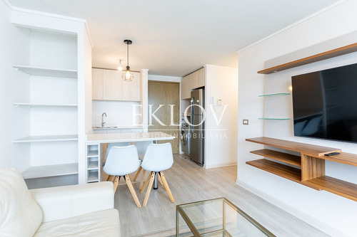 Depto Semi Nuevo En Costa De Montemar, 2d/1b, Vista Al Mar