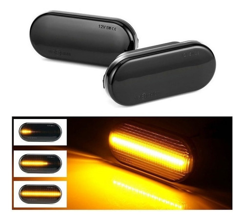 Luz Led Secuencial Para Vw A4 Jetta Golf Clásico, 1 Par