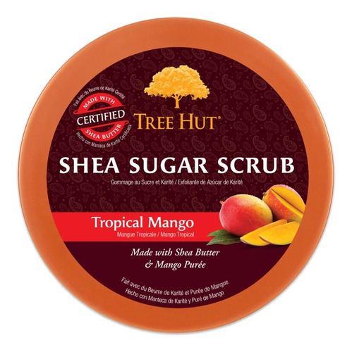 Exfoliante Corporal Tree Hut Tropical Mango Fragancia Mango Tropical