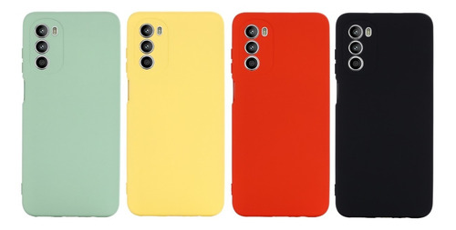 Funda De Silicona Silicone Case Para Motorola Moto Edge 30