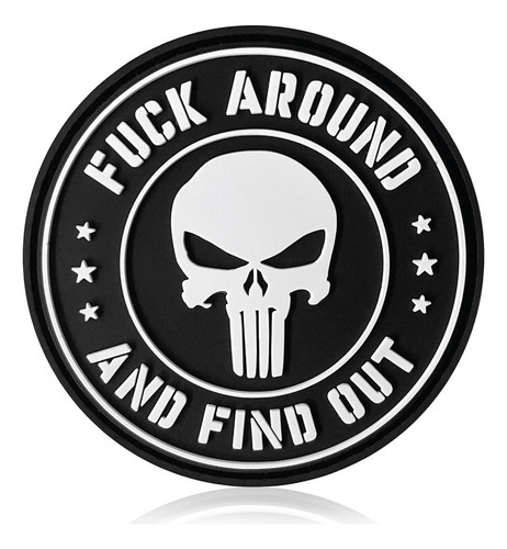 Joder Y Descubrir El Parche Punisher - Parches De Moral Dive