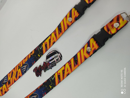 Cinta Porta Llaves Italika Moto Llavero Lanyards