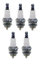 Comprar 5 Bujia Para Motosierra Desbrozadora Sopladora Cortasetos Aspersora Motores 2 Tiempos Rcj8y Rcj6y Bpmr4a Bpmr7a