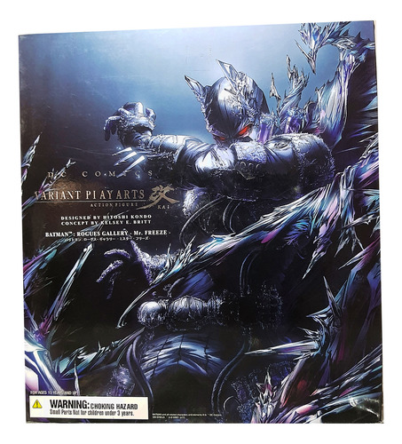 Figura Batman De Dc Comics - Galería De Villanos Mr. Freeze