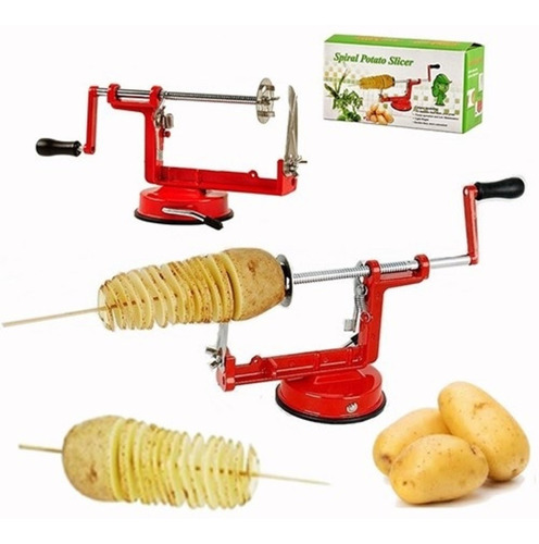 Maquina De Cortar Batata Em Espiral Fazer Legumes Frutas