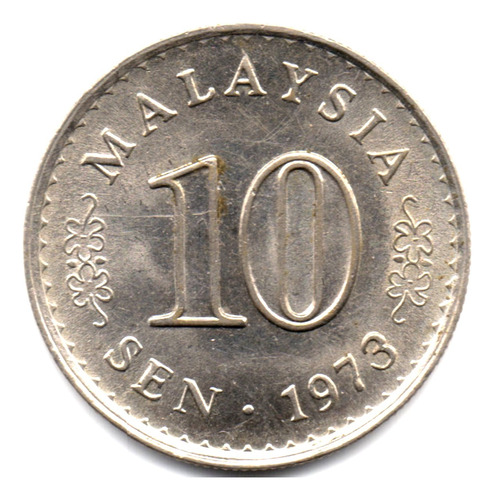 Malasia 10 Sen 1973