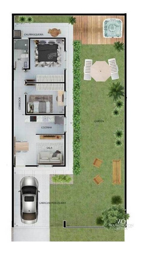 Casa Com 2 Dormitórios À Venda, 51 M² Por R$ 234.000,00 - Cidade Jardim - São José Dos Pinhais/pr - Ca0252