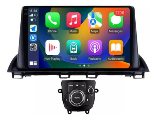 Radio 9 Pulgadas Android Auto Carplay Mazda3 3 2013-2018 M