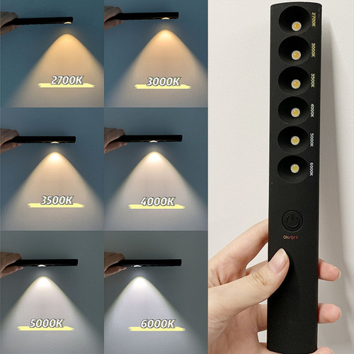 Medidor De Luz/cri Stick, Recarregável Tipo C, 6 Cores Para