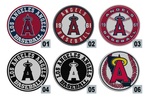 Parche Termoadhesivo Escudo Beisbol Los Angeles Angels