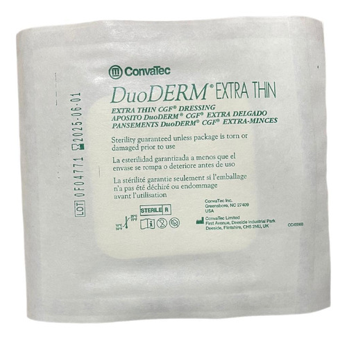 Curativo Hidrocoloide Duoderm Extra Fino - 7,5x7,5 Cm