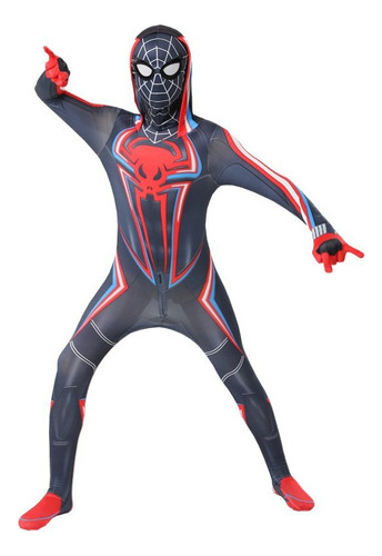 Mono Ajustado Con Capucha Spiderman Marvel Movie Cosplay Suit 1