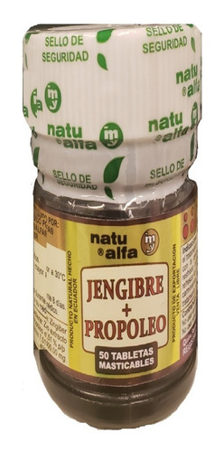 Jengibre+propoleo En Tabletas Masticables