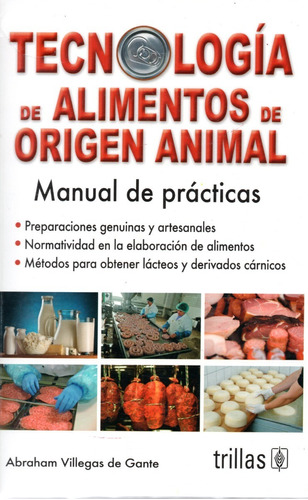 Tecnología De Alimentos De Origen Animal Manual Trillas