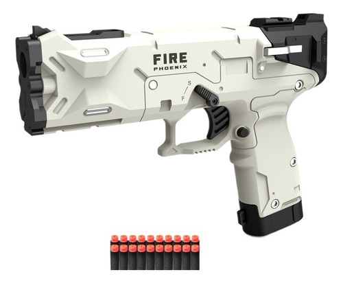 Pistola De Juguete Bala Blanda Fire Phoenix Con 20pcs Bala