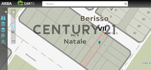 Imagen 2 de 2 de Montevideo Y 49. Venta Importante Lote 10x60 En Berisso