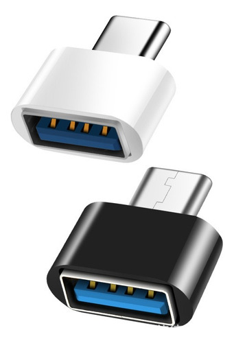 Adaptador Otg Tipo C A Usb Hembra 3.0 Type-c 2 Piezas