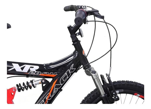 Bicicleta mountain bike infantil TK3 Track XR 20 tamaño del cuadro 15" color negro/naranja