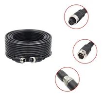 Comprar Cable Audio Video M12 4p Aviation 10 Metros Mdvr Cámaras 
