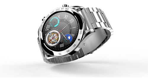 Smartwatch Futurego Pro Acero Inoxidable, Pantalla Fhd 1.32