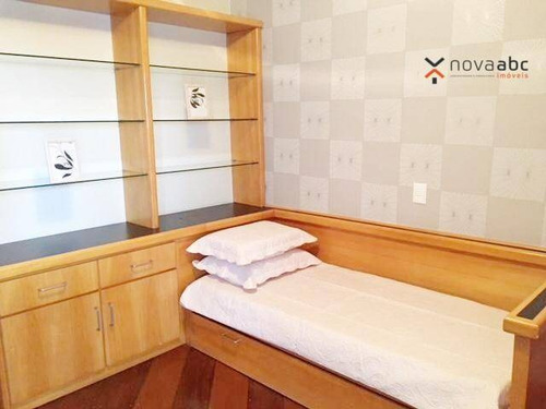Apartamento Com 3 Dormitórios À Venda, 129 M² Por R$ 650.000,00 - Parque Das Nações - Santo André/sp - Ap3308