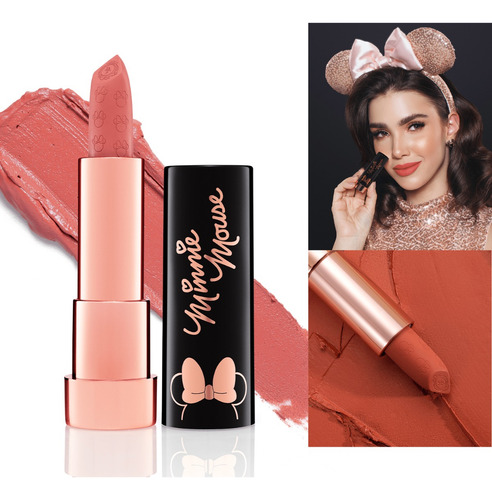 Batom Bala Minnie Mouse Aveludado Cor Bff - Bruna Tavares