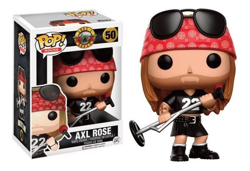 Figura Funko Pop! - Guns And Roses - Axl Rose (50)