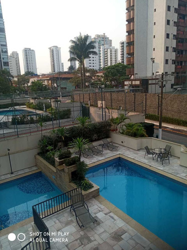 Imagem 4 de 30 de Belíssimo Apartamento Para Locação Com 132m² No Edifício Residencial Ilha Do Sol, Jardim Anália Franco, São Paulo, Sp - Sp - Ap4024_prst