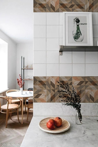Imagen 2 de 8 de Azulejos De Pared - Cerámico De Vidrio 15x15