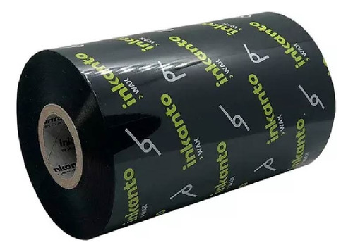 Ribbon Cera Premium Armor Inkanto Awxfh 110mmx300m Caja C/6 Tinta Negro
