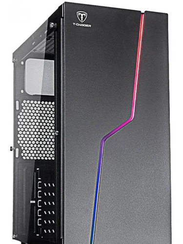 Pc Gamer Intel Ssd 120gb Hd 500 8gb Ddr4 Mouse Teclado Rgb