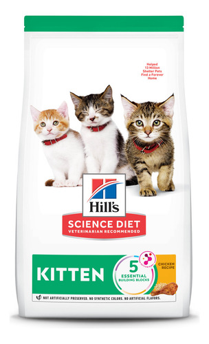 Hill's Science Diet Kitten Alimento Para Gatitos 1.6 Kg