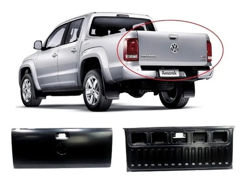 Tampa Traseira Volkswagen Amarok 2010 2011 2012 2013 2014