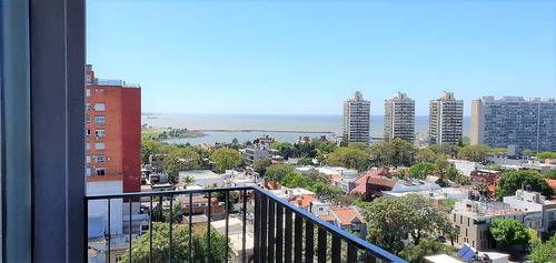 Imagen 2 de 6 de -monoambiente Con Vista Al Mar Terraza, Pocitos, 26 De Marzo