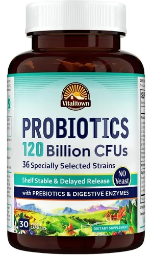 comprar Probioticos Enzimas Digestivas 36 Cepas 120 Billones 30 Cap