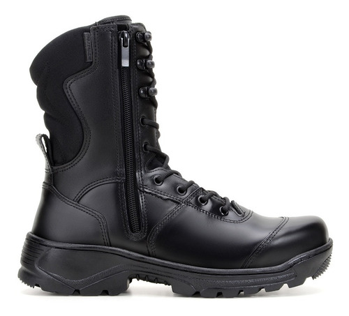 Imagem 3 de 7 de Coturno Bota Rossi Sniper Dois Zipers Couro