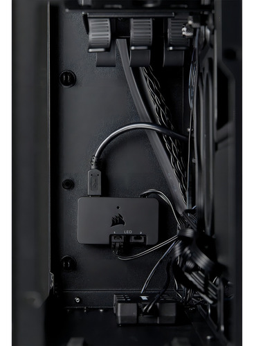 Gabinete Corsair Micro-atx Crystal Series 280x Rgb Negro