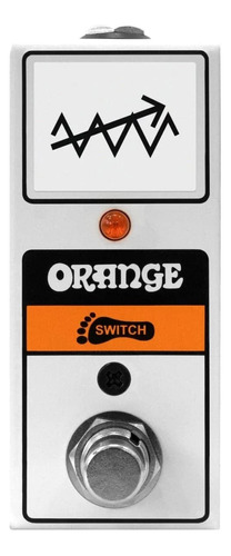 Interruptor De Pie De Un Solo Botón Naranja Fs-1