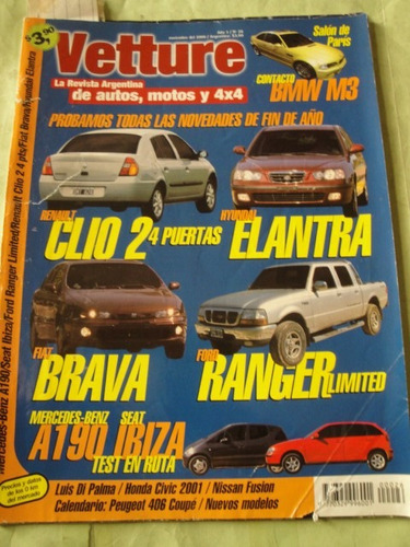 Vetture 26 Mercedes 190 Bmw M3 Clio 2 Brava Ranger Elantra