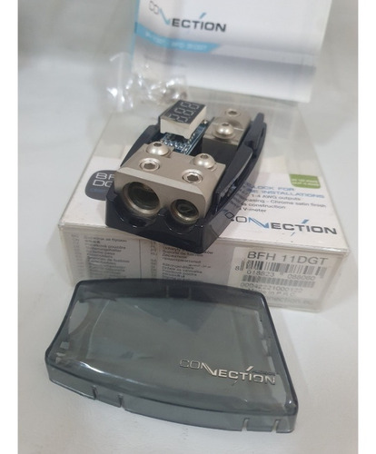 Porta Fusível Com Voltímetro Bfh 11 Dgt Entrada 0awg E 4awg