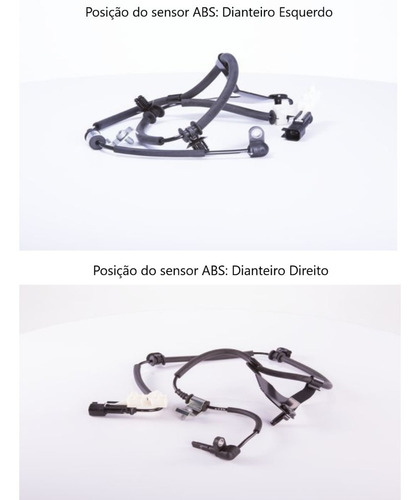 Imagem 1 de 5 de Sensor Abs S10 2017 2018 2019 2020 Diant. Esquerdo E Direito