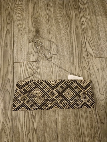 Clutch O Sobre Con Correa De Rafia Natural 