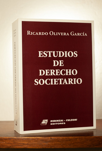 Estudios De Derecho Societario. Ricardo Olivera - Como Nuevo