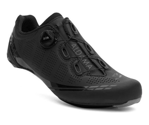 Zapatilla Ciclismo Ruta Spiuk Aldama Negro Mate T:43